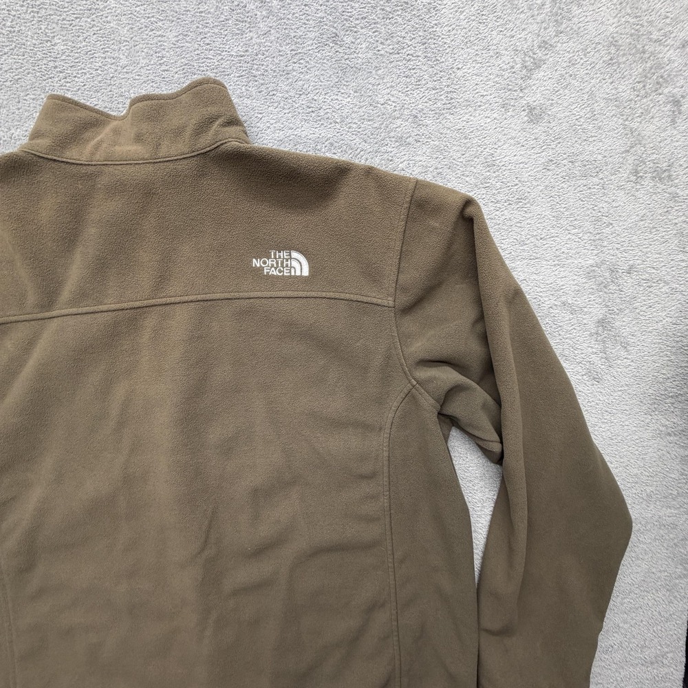 The North Face Jacket Mens XL Brown Windwall Full Zip Lined Pockets Outdoor - Picture 15 of 16